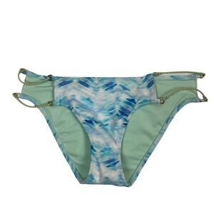 Victoria's Secret The Knockout Blue Bikini Bottom Size Small